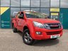 USED 2017 17 ISUZU D-MAX 2.5 TD Fury Pickup 4dr Diesel Automatic 4x4 (220 g/km, 161 bhp) *FULL BLACK/RED FURY LEATHER SEATS*