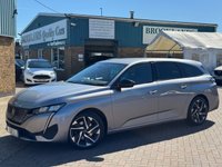 USED 2022 22 PEUGEOT 308 SW 1.5 BlueHDi Allure Premium Estate Nimbus Grey Diesel EAT Euro 6 (s/s) (130 ps) AWESOME SPEC 308SW AUTOMATIC WITH GREAT SERVICE HISTORY