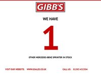 USED 2022 72 MERCEDES-BENZ SPRINTER 2.0 315 CDI Progressive Chassis Cab 2dr Diesel Manual RWD L3 Euro 6 (s/s) (150 ps) CABINET STORAGE/BLUETOOTH/ULEZ
