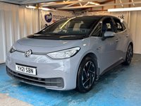 USED 2021 21 VOLKSWAGEN ID.3 Pro Performance 58kWh Life Hatchback 5dr Electric Auto (204 ps)+1 FORMER KEEPER+HISTORY+MEDIA+PRIVACY+PARK CONTROL+DIGITAL DASH+AUTOLIGHTS+CLIMATE+HEATED SEATS+BLUETOOTH+NAV+DAB+USB+AUX+CRUISE 2 KEYS+1 FORMER KEEPER+MEDIA+PRIVACY+PARK CONTROL+DIGITAL DASH+AUTOLIGHTS+CLIMATE+HEATED SEATS+BLUETOOTH+NAV+DAB+USB+AUX+CRUISE+HPI CLEAR