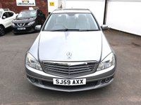 USED 2009 59 MERCEDES-BENZ C-CLASS 2.1 C220 CDI BlueEfficiency Elegance Saloon 4dr Diesel Auto Euro 5 (170 ps) * AUTOMATIC + LOW MILES *