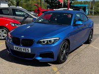 USED 2020 20 BMW 2 SERIES 1.5 218i GPF M Sport Coupe 2dr Petrol Auto Euro 6 (s/s) (136 ps) Navigation, Rear parking sensors, Automatic