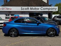 USED 2020 20 BMW 2 SERIES 1.5 218i GPF M Sport Coupe 2dr Petrol Auto Euro 6 (s/s) (136 ps) Navigation, Rear parking sensors, Automatic