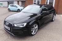 USED 2013 13 AUDI A3 2.0 TDI S line Sportback 5dr Diesel Manual Euro 5 (s/s) (150 ps) 
