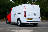 USED 2021 71 FORD TRANSIT CUSTOM 2.0 300 EcoBlue Limited Panel Van 5dr Diesel Manual L2 H1 Euro 6 (s/s) (130 ps) FROZEN WHITE PAINTWORK + HEATD SEATS + F&R PARK SENSORS