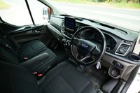 USED 2021 71 FORD TRANSIT CUSTOM 2.0 300 EcoBlue Limited Panel Van 5dr Diesel Manual L2 H1 Euro 6 (s/s) (130 ps) FROZEN WHITE PAINTWORK + HEATD SEATS + F&R PARK SENSORS