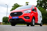 USED 2021 71 FORD TRANSIT CUSTOM 2.0 300 EcoBlue Limited Panel Van 5dr Diesel Manual L2 H1 Euro 6 (s/s) (130 ps) FROZEN WHITE PAINTWORK + HEATD SEATS + F&R PARK SENSORS