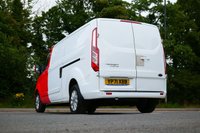 USED 2021 71 FORD TRANSIT CUSTOM 2.0 300 EcoBlue Limited Panel Van 5dr Diesel Manual L2 H1 Euro 6 (s/s) (130 ps) FROZEN WHITE PAINTWORK + HEATD SEATS + F&R PARK SENSORS