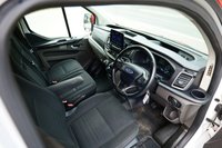 USED 2021 71 FORD TRANSIT CUSTOM 2.0 300 EcoBlue Limited Panel Van 5dr Diesel Manual L2 H1 Euro 6 (s/s) (130 ps) FROZEN WHITE PAINTWORK + HEATD SEATS + F&R PARK SENSORS