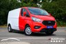 USED 2021 71 FORD TRANSIT CUSTOM 2.0 300 EcoBlue Limited Panel Van 5dr Diesel Manual L2 H1 Euro 6 (s/s) (130 ps) FROZEN WHITE PAINTWORK + HEATD SEATS + F&R PARK SENSORS