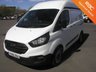 USED 2019 19 FORD TRANSIT CUSTOM 2.0 300 EcoBlue Panel Van 5dr Diesel Manual L1 H2 Euro 6 (105 ps) - VAN - NO VAT  Air Con, 54000 miles, Service History