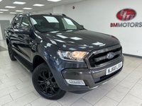 USED 2018 68 FORD RANGER 3.2 TDCi Wildtrak Pickup Double Cab 4dr Diesel Auto 4WD Euro 5 (200 ps) 