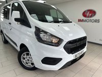 USED 2020 70 FORD TRANSIT CUSTOM 2.0 300 EcoBlue Leader CREW VAN 6 SEATS Diesel Manual L1 H1 Euro 6 (s/s) (105 ps) 