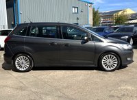 USED 2017 17 FORD GRAND C-MAX 2.0 TDCi Titanium MPV 5dr Diesel Manual Euro 6 (s/s) (150 ps) - FSH - APPLE CAR PLAY - SAT NAV - BLUETOOTH - P/SENSORS - CRUISE - 2 OWNERS - 7 SEATS