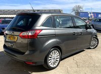 USED 2017 17 FORD GRAND C-MAX 2.0 TDCi Titanium MPV 5dr Diesel Manual Euro 6 (s/s) (150 ps) - FSH - APPLE CAR PLAY - SAT NAV - BLUETOOTH - P/SENSORS - CRUISE - 2 OWNERS - 7 SEATS