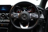 USED 2022 22 MERCEDES-BENZ GLC 2.0 GLC300h MHEV AMG Line Coupe 5dr Petrol Hybrid G-Tronic+ 4MATIC Euro 6 (s/s) (272 ps) FULL MERC HISTORY+HEATED SEATS