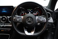 USED 2022 22 MERCEDES-BENZ GLC 2.0 GLC300h MHEV AMG Line Coupe 5dr Petrol Hybrid G-Tronic+ 4MATIC Euro 6 (s/s) (272 ps) FULL MERC HISTORY+HEATED SEATS