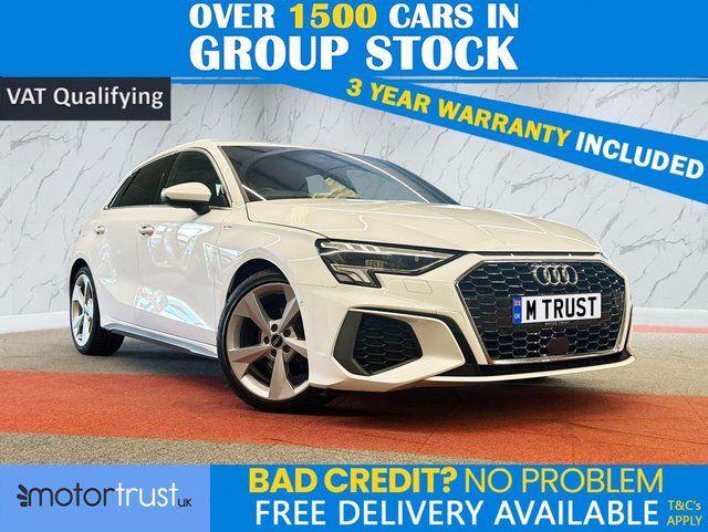 2022 AUDI A3 1.5 TFSI 35 S LINE SPORTBACK 5DR PETROL S TRONIC EURO 6... photo