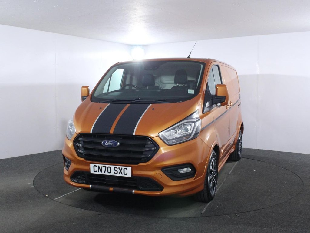 USED 2020 70 FORD TRANSIT CUSTOM 2.0 310 EcoBlue Sport Panel Van 5dr Diesel Manual L1 H1 Euro 6 (s/s) (185 ps) NO VAT - LOW MILEAGE