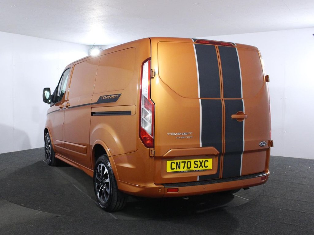 USED 2020 70 FORD TRANSIT CUSTOM 2.0 310 EcoBlue Sport Panel Van 5dr Diesel Manual L1 H1 Euro 6 (s/s) (185 ps) NO VAT - LOW MILEAGE