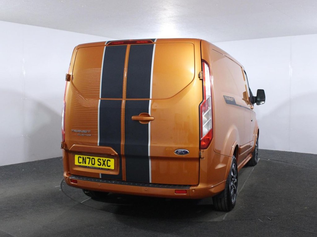 USED 2020 70 FORD TRANSIT CUSTOM 2.0 310 EcoBlue Sport Panel Van 5dr Diesel Manual L1 H1 Euro 6 (s/s) (185 ps) NO VAT - LOW MILEAGE