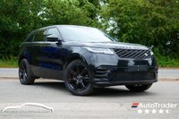 USED 2018 18 LAND ROVER RANGE ROVER VELAR 2.0 P250 R-Dynamic SE SUV 5dr Petrol Auto 4WD Euro 6 (s/s) (250 bhp) SANTORINI BLACK METALLIC PAINTWORK + SUNROOF + WINTER PACK + APPLE CARPLAY