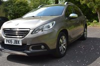 USED 2015 15 PEUGEOT 2008 1.6 e-HDi Allure SUV 5dr Diesel EGC Euro 5 (s/s) (92 ps) &pound;20 ROAD TAX,