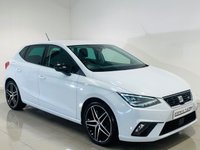 USED 2019 69 SEAT IBIZA 1.0 MPI FR Sport Hatchback 5dr Petrol Manual Euro 6 (s/s) GPF (80 ps) Apple CarPlay | Nevada White |