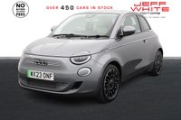 USED 2023 23 FIAT 500E 42kWh La Prima 3dr Auto (PAN ROOF, FULL LEATHER) 