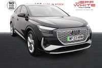 USED 2023 23 AUDI Q4 E-TRON 35 S line Sportback 5dr Auto 55kWh (SAT NAV, PRIVACY GLASS) 