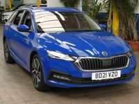 USED 2021 21 SKODA OCTAVIA 1.4 TSI iV 13kWh SE Technology Estate 5dr Petrol Plug-in Hybrid DSG Euro 6 (s/s) (204 ps) SAT NAV REAR VIEW CAMERA HEATED SEATS CRUISE CONTROL PARKING SENSORS 1 OWNER SERVICE HISTORY WARRANTY