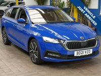 USED 2021 21 SKODA OCTAVIA 1.4 TSI iV 13kWh SE Technology Estate 5dr Petrol Plug-in Hybrid DSG Euro 6 (s/s) (204 ps) SAT NAV REAR VIEW CAMERA HEATED SEATS CRUISE CONTROL PARKING SENSORS 1 OWNER SERVICE HISTORY WARRANTY