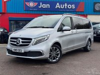 USED 2019 19 MERCEDES-BENZ V CLASS 2.0 V220d Sport G-Tronic+ Euro 6 (s/s) 5dr XLWB PCO/TFL+8seats+Leather+Ulez