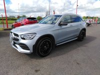 USED 2022 K MERCEDES-BENZ GLC 2.0 GLC220d AMG Line SUV 5dr Diesel G-Tronic+ 4MATIC Euro 6 (s/s) (194 ps) BLACK MIRRORS,SIDE STEPS,20" ALLOYS