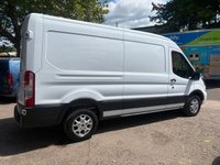 USED 2022 22 FORD TRANSIT 350 EcoBlue Limited L3 H2 LWB Med roof RWD Panel van 185 PS - AIR CON + ALLOYS + CRUISE AIR CON + CRUISE + WET BELT REPLACED ON SALE