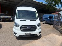 USED 2022 22 FORD TRANSIT 350 EcoBlue Limited L3 H2 LWB Med roof RWD Panel van 185 PS - AIR CON + ALLOYS + CRUISE AIR CON + CRUISE + WET BELT REPLACED ON SALE