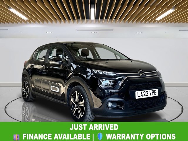 2022 22 CITROEN C3 1.2 PureTech Sense Hatchback 5dr Petrol Manual Euro 6 (s/s) (83 ps) Bluetooth | Cruise Control