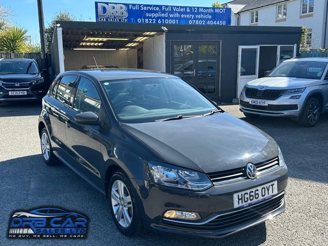 2017 66 Volkswagen Polo 1.2 TSI BlueMotion Tech Match Hatchback 5dr Petrol Manual Euro 6 (s/s) (90 ps)