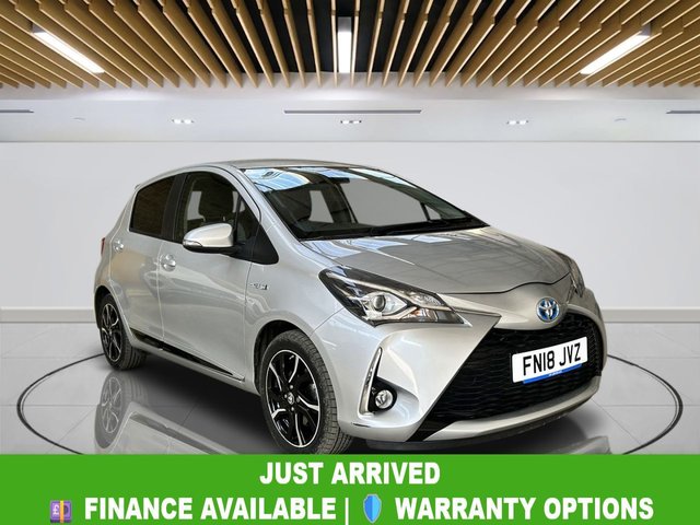 2018 TOYOTA YARIS 1.5 VVT H DESIGN HATCHBACK 5DR PETROL HYBRID E CVT EURO 6... photo