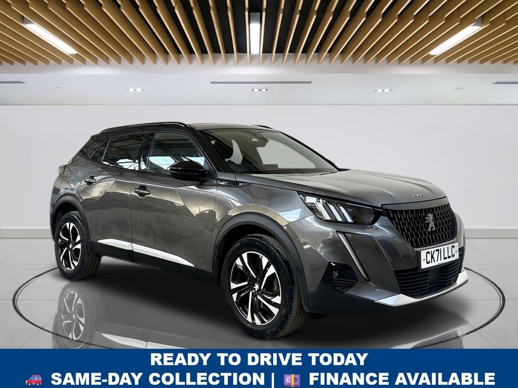 Grey 2021 Peugeot 2008 Estate Front-wheel drive Automatic