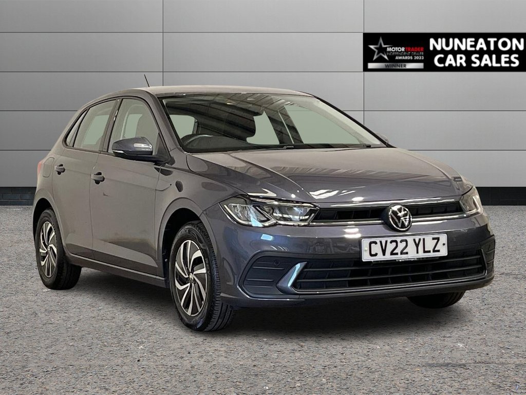 USED 2022 22 VOLKSWAGEN POLO 1.0 TSI Life Hatchback 5dr Petrol DSG Euro 6 (s/s) (95 ps) APPLE CAR PLAY AND ANDROID AUTO