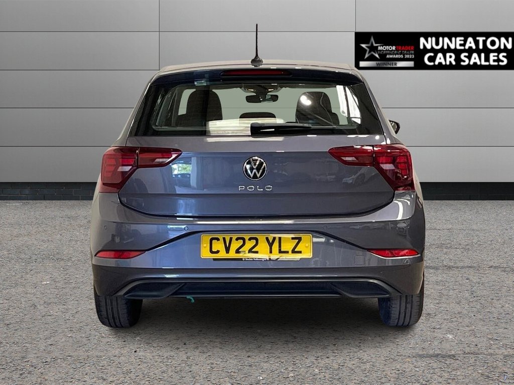 USED 2022 22 VOLKSWAGEN POLO 1.0 TSI Life Hatchback 5dr Petrol DSG Euro 6 (s/s) (95 ps) APPLE CAR PLAY AND ANDROID AUTO