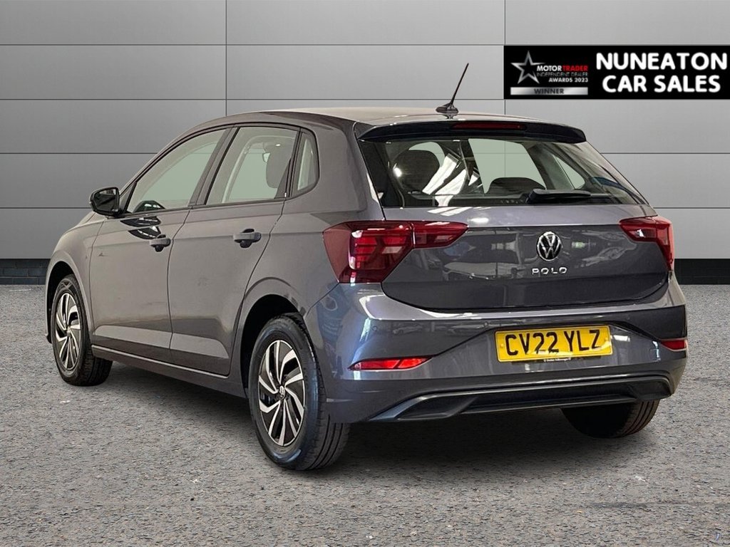USED 2022 22 VOLKSWAGEN POLO 1.0 TSI Life Hatchback 5dr Petrol DSG Euro 6 (s/s) (95 ps) APPLE CAR PLAY AND ANDROID AUTO