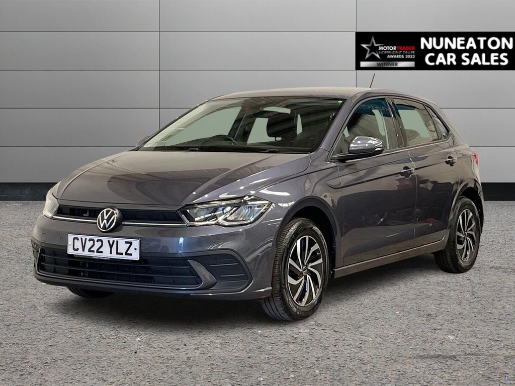 USED 2022 22 VOLKSWAGEN POLO 1.0 TSI Life Hatchback 5dr Petrol DSG Euro 6 (s/s) (95 ps) APPLE CAR PLAY AND ANDROID AUTO