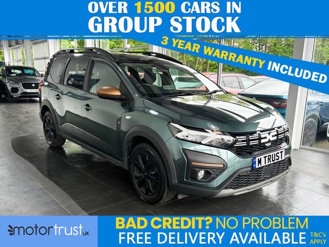 View our Dacia Jogger 1.0 TCe EXTREME MPV 5dr Petrol Manual Euro 6 (s/s) (110 ps) FULL DACIA S/H X2! 1 OWNER!