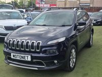 USED 2015 65 JEEP CHEROKEE 2.2 MultiJetII Limited SUV 5dr Diesel Auto 4WD Euro 6 (s/s) (200 ps) +++ FREE 12 MONTHS WARRANTY+++
