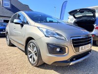 USED 2016 16 PEUGEOT 3008 1.6 BlueHDi Allure SUV 5dr Diesel AUTOMATIC Euro 6 (s/s) (120 ps) Automatic With Panoramic Roof & Parking Sensors
