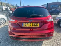 USED 2015 15 FORD MONDEO 2.0 TDCi Titanium Estate 5dr Diesel Manual Euro 6 (s/s) (150 ps) FULL SERVICE HISTORY. ESTATE. &pound;35 ROAD TAX. 1 FORMER OWNER. SAT NAV. CRUISE CONTROL. 2 KEYS