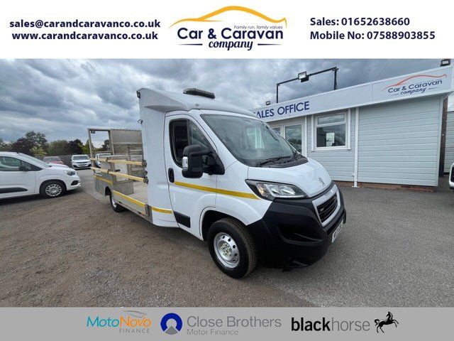 View our Peugeot Boxer BlueHDi 335 Professional Premium + EX TRAFIC MANAGMENT 2.2 2dr Dropside Manual Diesel
