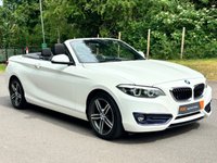 USED 2017 67 BMW 2 SERIES 1.5 218i Sport Convertible 2dr Petrol Manual Euro 6 (s/s) (136 ps) 1 FORMER KEEPER, GREAT HISTORY